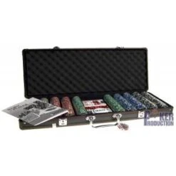 Mallette De 500 Jetons De Poker "GRIMAUD" – Jetons En ABS Avec Insert Métal – Avec 2 Jeux De Cartes Grimaud -Cartes Production mallette de 500 jetons de poker grimaud jetons en abs avec insert metal avec 2 jeux de cartes grimaud 9