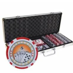 Mallette De 500 Jetons De Poker "ROYAL FLUSH" – En Plastique ABS Avec 11,5g – Livré Avec 2 Jeux De Cartes Et Accessoires -Cartes Production mallette de 500 jetons de poker royal flush en plastique abs avec 115g livre avec 2 jeux de cartes et accessoires 4