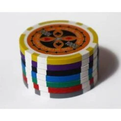 Mallette De 500 Jetons De Poker ULTIMATE POKER CHIPS – En ABS, Insert Métallique 11,5g – Avec 2 Jeux De Cartes, Accessoires -Cartes Production mallette de 500 jetons de poker ultimate poker chips en abs insert metallique 115g avec 2 jeux de cartes accessoires 2