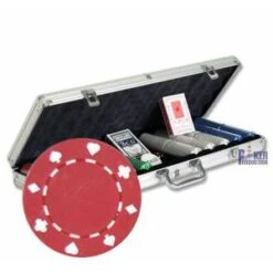 Mallette De 500 Jetons Poker "SUITED" – En Plastique ABS Avec Insert Métallique 11,5g – Avec 2 Jeux De Cartes Et Accessoires -Cartes Production mallette de 500 jetons poker suited en plastique abs avec insert metallique 115g livre avec 2 jeux de cartes et accessoires 3