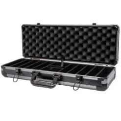 Cartes Production -Cartes Production mallette de rangement armor 500 pour 500 jetons de poker imitation aluminium fond plastique 1