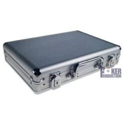 Mallette De Rangement "ALU 200" Pour 200 Jetons De Poker – Imitation Aluminium - Fond Plastique