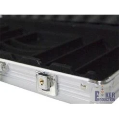 Mallette De Rangement ALU 300 Pour 300 Jetons De Poker – Imitation Aluminium - Fond Plastique -Cartes Production mallette de rangement pour 300 jetons de poker imitation aluminium fond plastique 2