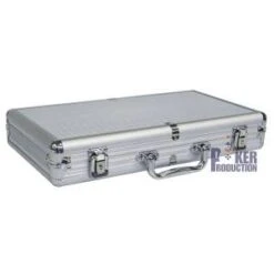 Mallette De Rangement ALU 300 Pour 300 Jetons De Poker – Imitation Aluminium - Fond Plastique