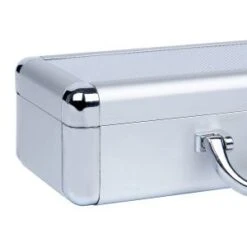 Mallette De Rangement "ALU" Pour 60 Plaques De Poker Standards- En Aluminium - Avec Poignée -Cartes Production mallette de rangement pour 60 plaques de poker avec poignee 2