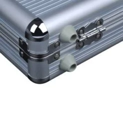 Mallette De Rangement "ALU" Pour 60 Plaques De Poker Standards- En Aluminium - Avec Poignée -Cartes Production mallette de rangement pour 60 plaques de poker avec poignee 3