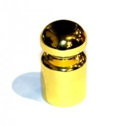 Marqueur Pour Roulette "DOLLY GOLD" - En Métal - 2.5cm X 4 Cm