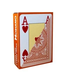 Modiano "CRISTALLO MARRON" - Jeu De 55 Cartes 100% Plastique – Format Poker - 4 Index Jumbo 6 Modiano "CRISTALLO MARRON" - Jeu De 55 Cartes 100% Plastique – Format Poker - 4 Index Jumbo -Cartes Production modiano cristallo marron jeu de 55 cartes 100 plastique format poker 4 index jumbo 2