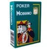 Modiano "CRISTALLO VERT FONCÉ " - Jeu De 55 Cartes 100% Plastique – Format Poker - 4 Index Jumbo
