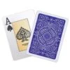 Modiano "TEXAS POKER HOLD EM BLEU FONCÉ" - Jeu De 55 Cartes 100% Plastique – Format Poker - 2 Index Jumbo