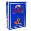 Modiano "TEXAS POKER HOLD EM BLEU" - Jeu De 55 Cartes 100% Plastique – Format Poker - 2 Index Jumbo