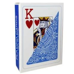 Modiano "TEXAS POKER HOLD EM BLEU" - Jeu De 55 Cartes 100% Plastique – Format Poker - 2 Index Jumbo -Cartes Production modiano texas poker hold em bleu jeu de 55 cartes 100 plastique format poker 2 index jumbo 2