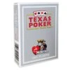 Modiano "TEXAS POKER HOLD EM GRIS" - Jeu De 55 Cartes 100% Plastique – Format Poker - 2 Index Jumbo