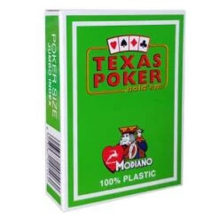 Pack Modiano "TEXAS POKER HOLD EM" - 9 Jeux + 1 Jeu OFFERT ! 31 Pack Modiano "TEXAS POKER HOLD EM" - 9 Jeux + 1 Jeu OFFERT ! -Cartes Production modiano texas poker hold em jeu de 54 cartes 100 plastique format poker 2 index jumbo 11