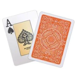 Modiano "TEXAS POKER HOLD EM ORANGE" - Jeu De 55 Cartes 100% Plastique – Format Poker - 2 Index Jumbo -Cartes Production modiano texas poker hold em orange jeu de 55 cartes 100 plastique format poker 2 index jumbo 2