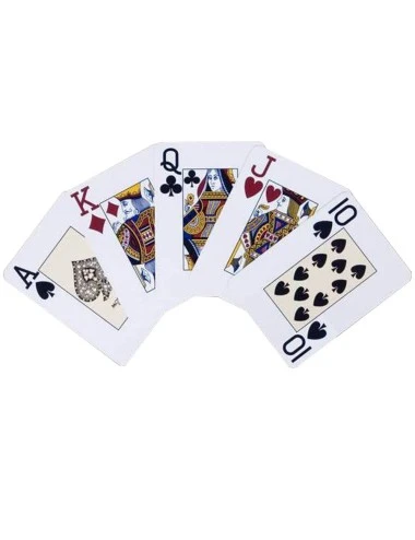 Modiano "TEXAS POKER HOLD EM VERT FONCÉ" - Jeu De 55 Cartes 100% Plastique – Format Poker - 2 Index Jumbo 4 Modiano "TEXAS POKER HOLD EM VERT FONCÉ" - Jeu De 55 Cartes 100% Plastique – Format Poker - 2 Index Jumbo – Image 4