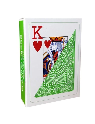 Modiano "TEXAS POKER HOLD EM VERT" - Jeu De 55 Cartes 100% Plastique – Format Poker - 2 Index Jumbo 4 Modiano "TEXAS POKER HOLD EM VERT" - Jeu De 55 Cartes 100% Plastique – Format Poker - 2 Index Jumbo – Image 4