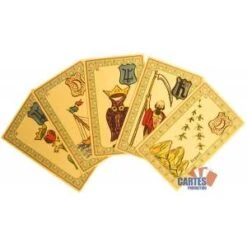 "ORACLE BELLINE" - Tranche Or -Cartes Production oracle belline tranche or jeu de 53 cartes 4