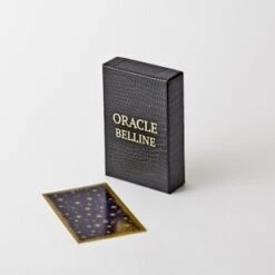 "ORACLE BELLINE" - Tranche Or -Cartes Production oracle belline tranche or jeu de 53 cartes 5