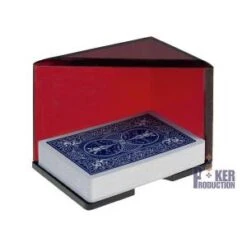 Porte Cartes Rouge De 4 Jeux De Black Jack -Cartes Production porte cartes rouge de 4 jeux de black jack 2
