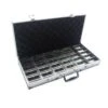 Mallette De Rangement "ALU 600" Pour 600 Jetons De Poker - En Aluminium- 6 Racks Amovibles De 100 Jetons