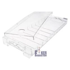 Rack De Rangement "ACRY 500" Pour 500 Jetons De Poker - Avec Couvercle -Cartes Production rack de rangement pour 500 jetons de poker transparent avec couvercle 2