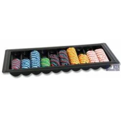 Cartes Production -Cartes Production rack noir de 500 jetons pour table de jeu 10 colonne de 50 jetons tres resistant 1