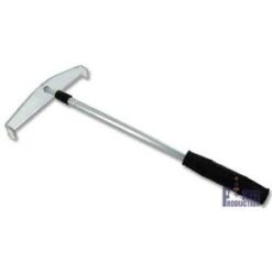 Râteau Télescopique Pour Roulette - Entre 40 Et 70 Cm – Manche En Aluminium - Tête En Acrylique De 20cm