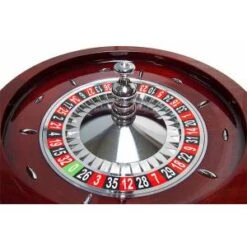 Roulette Française "GÉANTE" En Acajou - Simple 0 – 68 Ou 80 Cm - En Précommande -Cartes Production roulette francaise geante en acajou simple 0 68 ou 80 cm en precommande 2