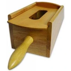 Sabot Luxe "WOOD" - En Bois Naturel - Pour 8 Jeux De Cartes -Cartes Production sabot luxe en bois naturel pour 6 jeux de cartes 2