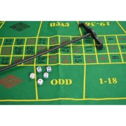 Set Pour Roulette 0 Et 00 - Diamètre 40 Cm – Avec Tapis, Jetons Jeux De Cartes Et Billes -Cartes Production set pour roulette 0 et 00 diametre 40 cm avec tapis jetons jeux de cartes et billes 4