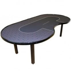 Table De Poker "CASINO - PERSONNALISÉE" – 10 Joueurs + Dealer- Tapis Au Choix 11 Table De Poker "CASINO - PERSONNALISÉE" – 10 Joueurs + Dealer- Tapis Au Choix -Cartes Production table casino damier emplacement dealer 10 joueurs tres resistant 11