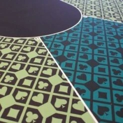 Table De Poker "CASINO - DAMIER" – 10 Joueurs + Dealer- Couleurs Au Choix 11 Table De Poker "CASINO - DAMIER" – 10 Joueurs + Dealer- Couleurs Au Choix -Cartes Production table casino damier emplacement dealer 10 joueurs tres resistant 2