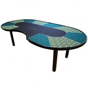 Table De Poker "CASINO - DAMIER" – 10 Joueurs + Dealer- Couleurs Au Choix 7 Table De Poker "CASINO - DAMIER" – 10 Joueurs + Dealer- Couleurs Au Choix – Image 7