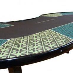 Table De Poker "CASINO - DAMIER" – 10 Joueurs + Dealer- Couleurs Au Choix 17 Table De Poker "CASINO - DAMIER" – 10 Joueurs + Dealer- Couleurs Au Choix -Cartes Production table casino damier emplacement dealer 10 joueurs tres resistant 8