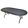 Table De Poker "BELLINI PLATINIUM" - 10 Joueurs - Tapis Speed Cloth Suited - Pieds Pliants