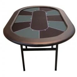 Table De Poker "CASH PERSAN" - Format XL - Pied Pliants Renforcés – 10 Joueurs -Cartes Production table de poker cash persan pied pliants 10 joueurs 2