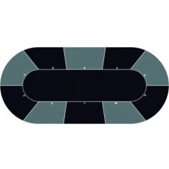 Table De Poker "CASH PERSAN" - Format XL - Pied Pliants Renforcés – 10 Joueurs -Cartes Production table de poker cash persan pied pliants 10 joueurs 3