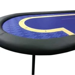 Table De Poker De Tournoi "BLUE" - Pied Pliants - Emplacement Dealer – 10 Joueurs -Cartes Production table de poker de tournoi blue pied pliants emplacement dealer 10 joueurs 2