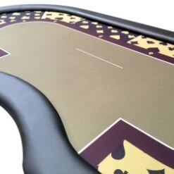 Table De Poker De Tournoi "GOLD" - Pieds Pliants - Emplacement Dealer – 10 Joueurs -Cartes Production table de poker de tournoi gold pieds pliants emplacement dealer 10 joueurs 7