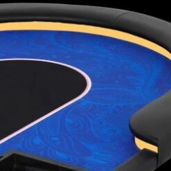 Table De Poker "FLORÉAL BLUE LED" - Avec Pieds Pliants Renforcés - Tapis Casino - 10 Joueurs + Dealer 13 Table De Poker "FLORÉAL BLUE LED" - Avec Pieds Pliants Renforcés - Tapis Casino - 10 Joueurs + Dealer -Cartes Production table de poker floreal blue led avec pieds pliants renforces tapis jersey neoprene 10 joueurs dealer 2