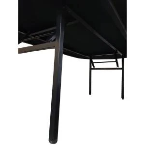 Table De Poker "FLORÉAL BLUE LED" - Avec Pieds Pliants Renforcés - Tapis Casino - 10 Joueurs + Dealer 5 Table De Poker "FLORÉAL BLUE LED" - Avec Pieds Pliants Renforcés - Tapis Casino - 10 Joueurs + Dealer – Image 5