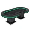TABLE DE POKER "GAMELAND POKER CLUB"- Avec LED - XL 10 Joueurs + Croupier - Drop Box