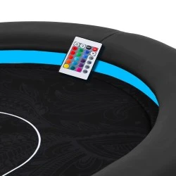 TABLE DE POKER "GAMELAND POKER CLUB"- Avec LED - XL 10 Joueurs + Croupier - Drop Box 9 TABLE DE POKER "GAMELAND POKER CLUB"- Avec LED - XL 10 Joueurs + Croupier - Drop Box – Image 9