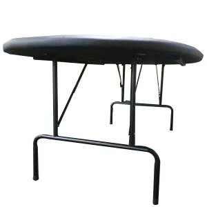 Table De Poker "HARICOT GREEN" - Avec Pieds Pliants - Tapis Jersey Néoprène - 9 Joueurs + Dealer 8 Table De Poker "HARICOT GREEN" - Avec Pieds Pliants - Tapis Jersey Néoprène - 9 Joueurs + Dealer – Image 8