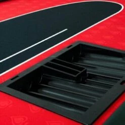 TABLE DE POKER "OLD FASHIONED"- XL 9 Joueurs + Croupier - Pieds Bois -Cartes Production table de poker old fashioned xl 9 joueurs croupier pieds bois 2