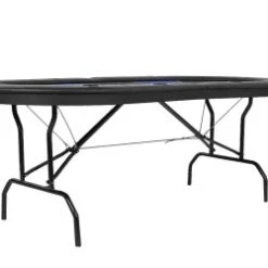 Table De Poker Pliable "KOY" - Avec Pieds Pliants - Tapis Casino - 10 Joueurs -Cartes Production table de poker pliable koy avec pieds pliants tapis casino 10 joueurs 4