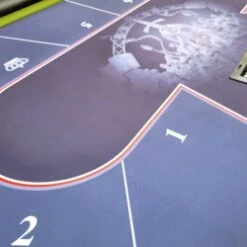 Table De Poker "THE KNIGHT LED" Avec Pieds Pliants Renforcés - Avec LED - 10 Joueurs + Dealer -Cartes Production table de poker the knight led avec pieds pliants renforces avec led 10 joueurs dealer 5