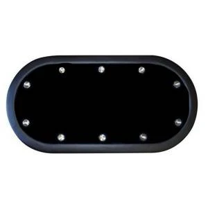 Table De Poker "VEGAS NIGHT NOIR" - Pieds Pliants – Tapis En Tissu Microfibre - 10 Cup Holder – Pour 10 Joueurs 2 Table De Poker "VEGAS NIGHT NOIR" - Pieds Pliants – Tapis En Tissu Microfibre - 10 Cup Holder – Pour 10 Joueurs – Image 2