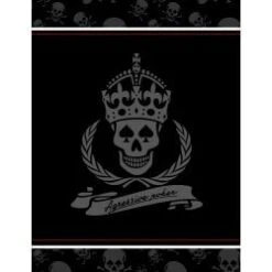 Tapis De Poker "AGRESSIVE POKER" - Ovale - 3 Tailles - 0/8/10 Places - Jersey Néoprène -Cartes Production tapis de boule 130 x 80 cm 4